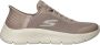 Skechers Go Walk Flex Grand Entry Slip-Ins Sneakers Dames Taupe - Thumbnail 2