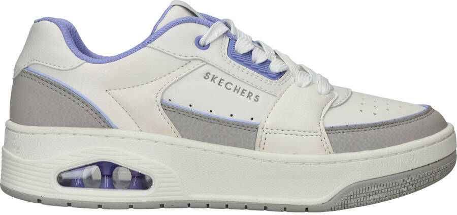 Skechers Uno Court Sneakers Dames Wit