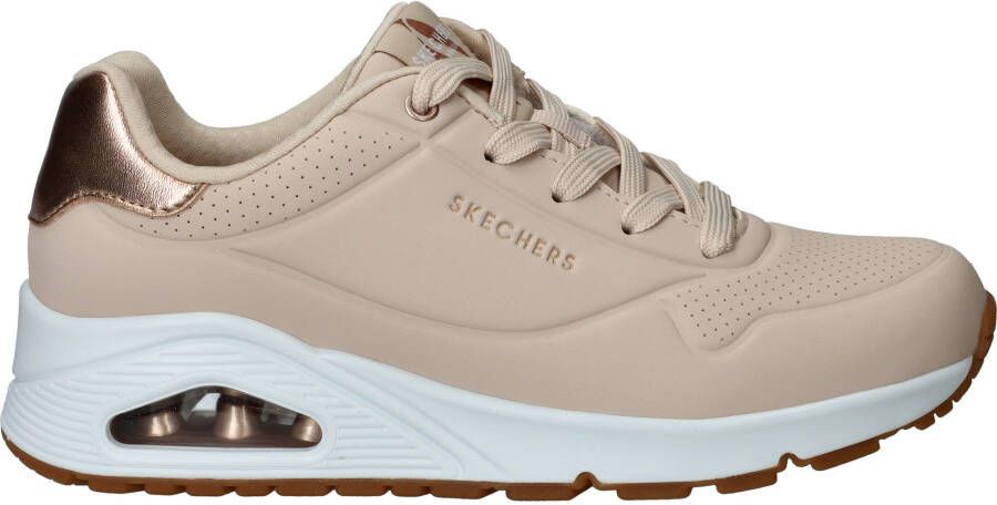 Skechers Uno Golden Air Sneakers Dames Beige