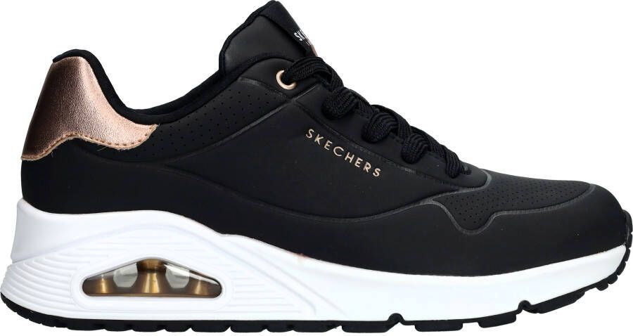 Skechers Uno Golden Air Sneakers Dames Zwart