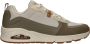 Skechers Uno Layover Sneakers Heren Beige - Thumbnail 2