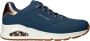 Skechers Uno Shimmer Away Sneakers Dames Blauw - Thumbnail 1