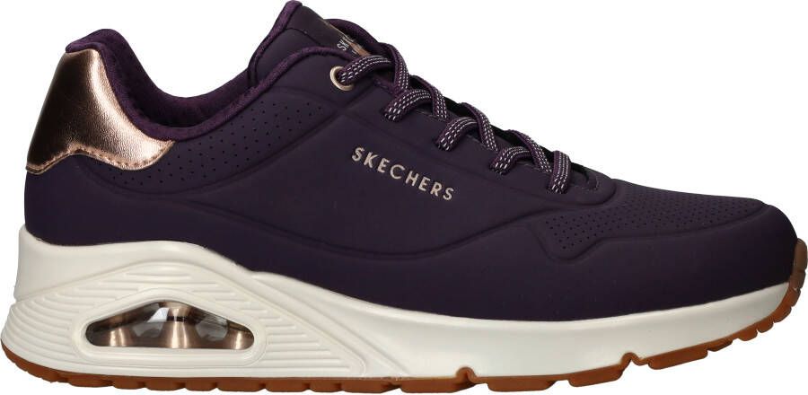 Skechers Uno Shimmer Away Sneakers Dames Paars