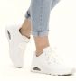 Skechers Luchtgeveerde Sneakers voor Moderne Vrouwen White Dames - Thumbnail 2