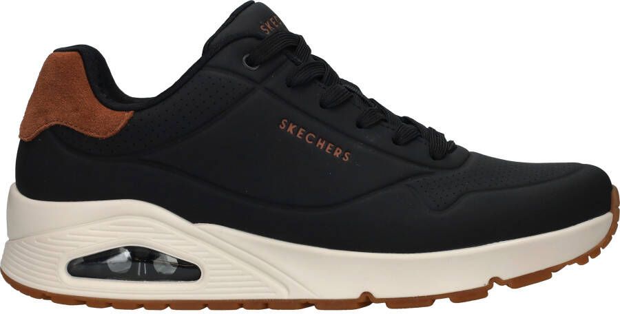 Skechers Uno Suited On Air Sneakers Heren Zwart