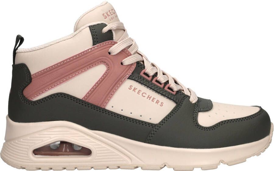 Skechers Uno Veterboot Dames Beige