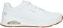 Skechers Work Relaxed Fit Uno Slipresistant Sutal Sneakers Heren Wit - Thumbnail 2