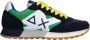 Sun68 Jaki Tricolors Sneaker Mannen Groen blauw - Thumbnail 3