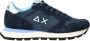 Sun 68 Dames Sneaker Ally Solid Nylon Navy Blue BLAUW - Thumbnail 2