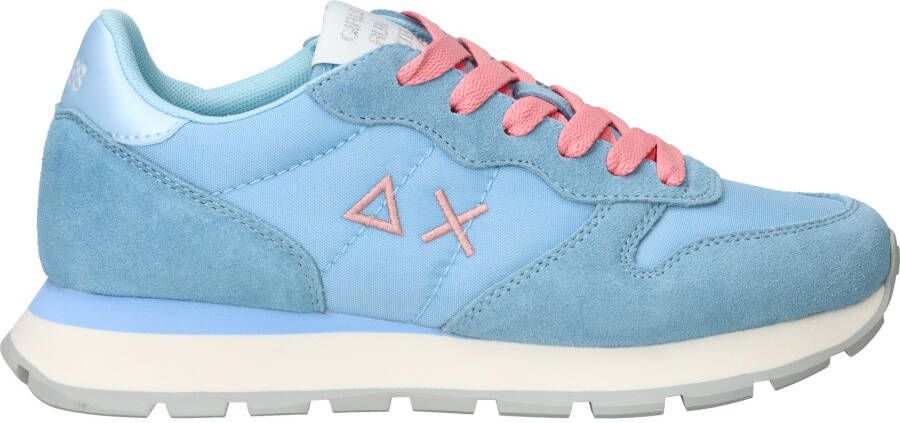 SUN68 Sun 68 Ally Solid Nylon Sneakers Dames Blauw