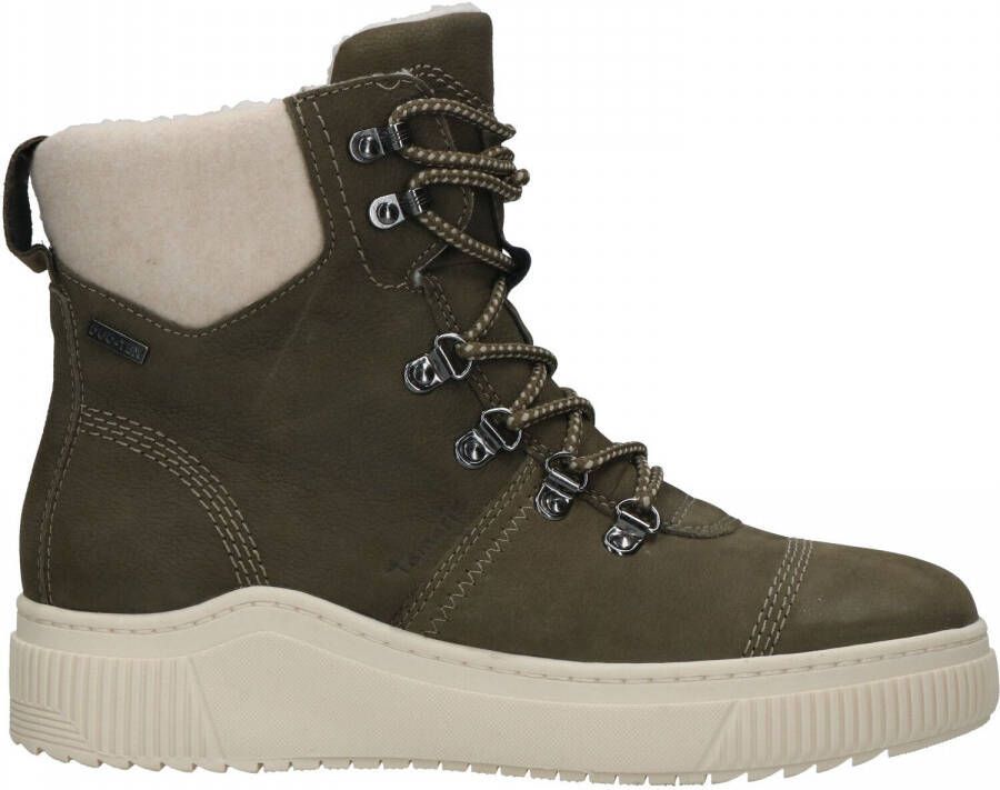 Tamaris Comfort Veterboot Dames Kahki