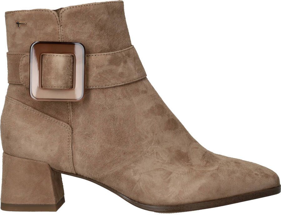 Tamaris Enkellaarsjes Dames Beige