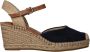 Tamaris Blauwe Suède Espadrille Sleehak Sandaal Multicolor Dames - Thumbnail 3