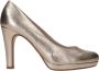 Tamaris Gouden synthetische pumps voor dames Beige Dames - Thumbnail 5