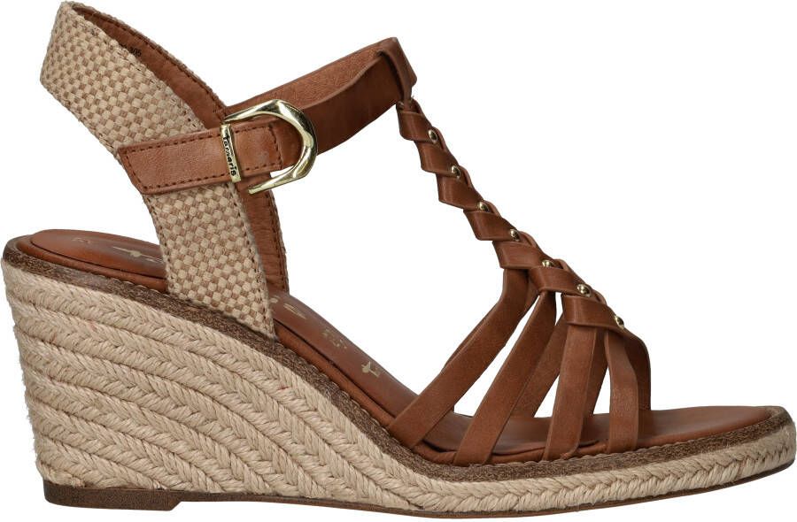 Tamaris Sandalen Dames Cognac