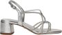 Tamaris Glitter Vegan Hoge Hak Sandalen Gray Dames - Thumbnail 3