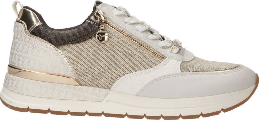 Tamaris Sneaker Dames Wit Goud