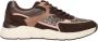 Tamaris Bruine Sneakers met Comfortabel Voetbed Multicolor Dames - Thumbnail 3