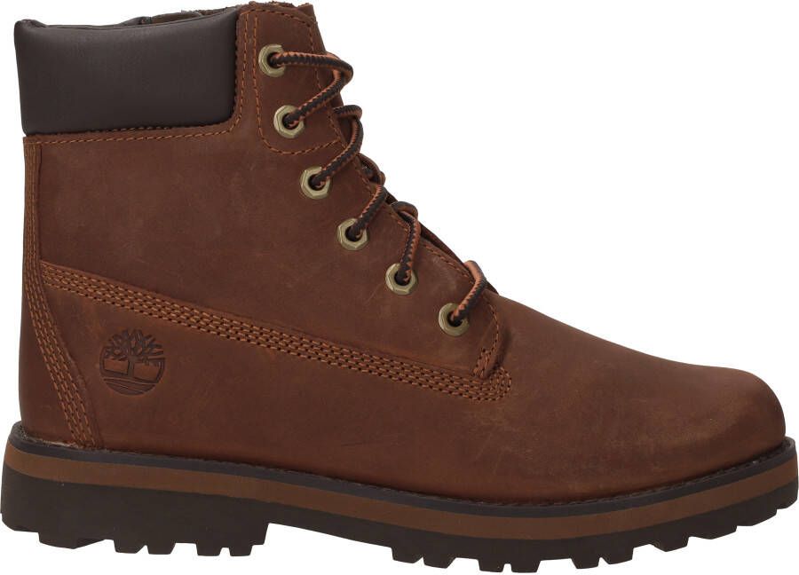 Timberland Courma Kid Mid Lace Up Veterboots Jongens Bruin