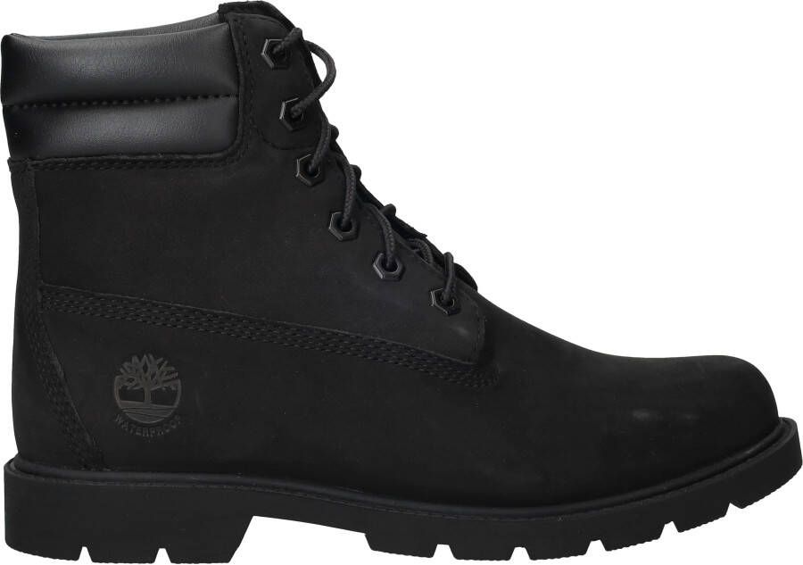 Timberland Linden Woods 6 Inch Lace Up Veterboots Dames Zwart