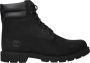 Timberland Linden Woods 6 Inch Lace Up Veterboots Dames Zwart - Thumbnail 1