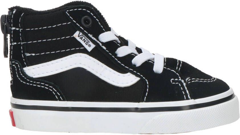 Vans Filmore Hi Zip Sneaker Meisjes Zwart