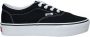 Vans Doheny Platform Canvas Dames Sneakers Black White - Thumbnail 3