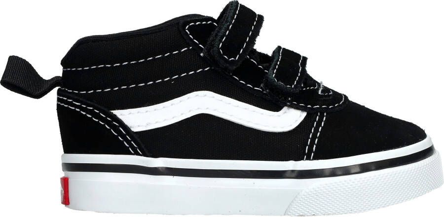 Vans Ward Mid V Sneakers Meisjes Zwart