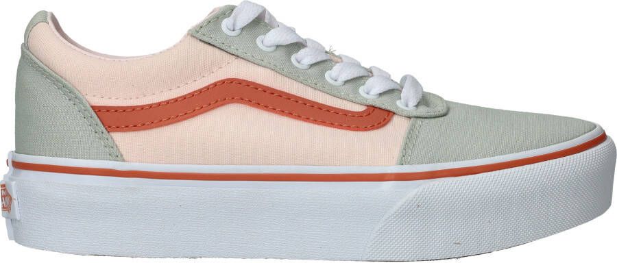 Vans Ward Platform Patel Block Sneakers Meisjes Multi