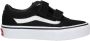 Vans Youth Ward V Suede Canvas Sneakers Black White - Thumbnail 6