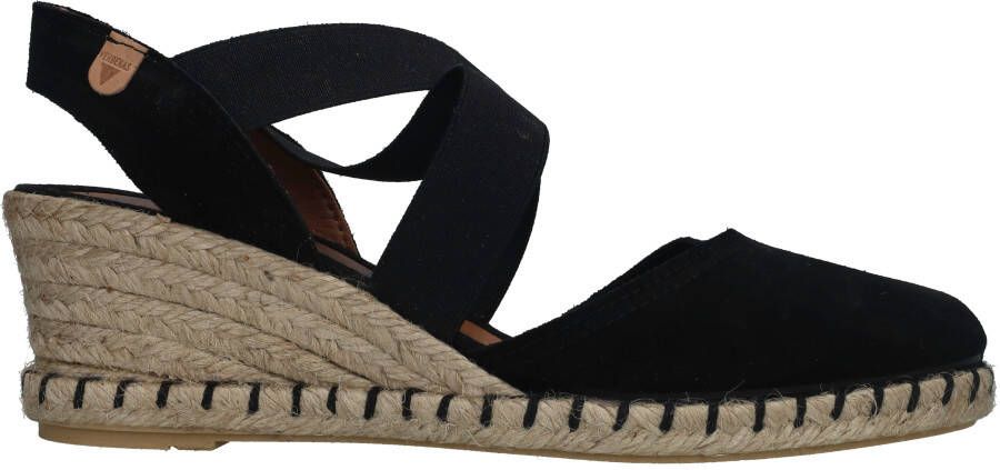 Verbenas Mila Espadrilles Dames Zwart