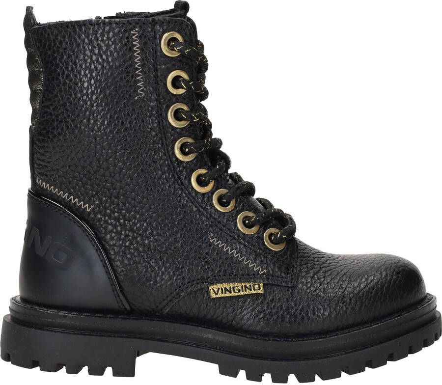 Vingino Shirley Veterboots Zwart