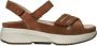 XSENSIBLE Sandalen 30706.5 Maat: 38 Materiaal: Suède Kleur: Cognac - Thumbnail 3