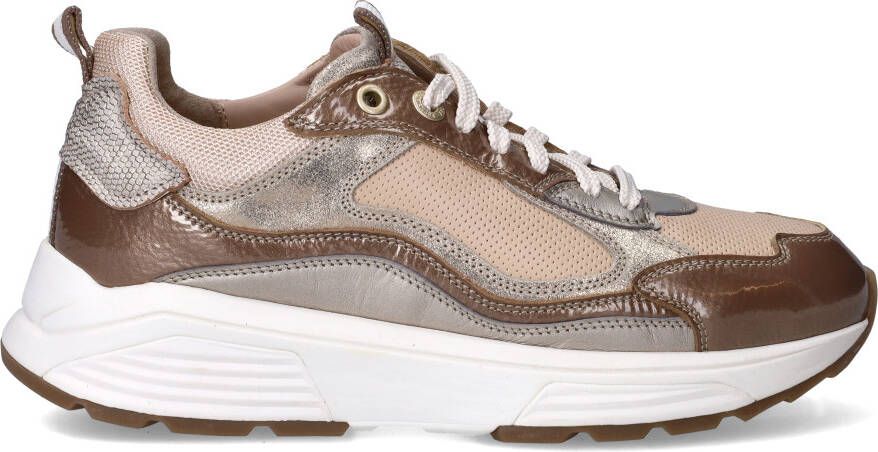 Xsensible Milau Stretchwalker Sneakers Dames Taupe