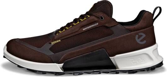 ECCO Biom 2.1 X Mountain M Heren waterdichte sneakers in nubuck Bruin Size: 45 (UK 10.5-11)