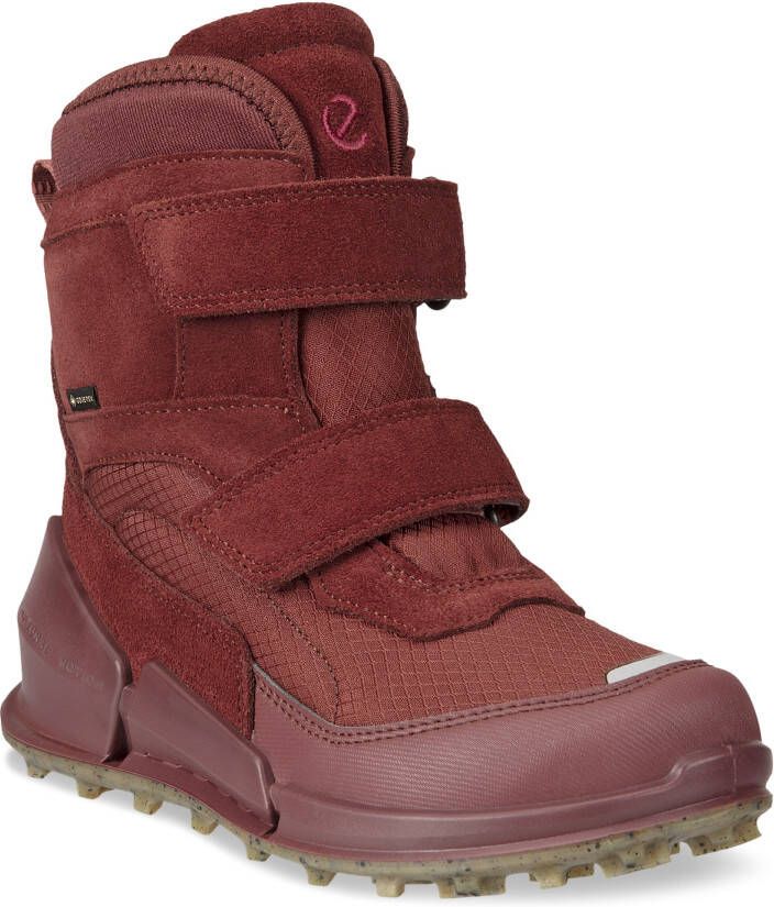 ECCO Biom K2 Kinderen suède winterlaars met Gore-Tex Rood Size: 37 (UK 4-4.5)