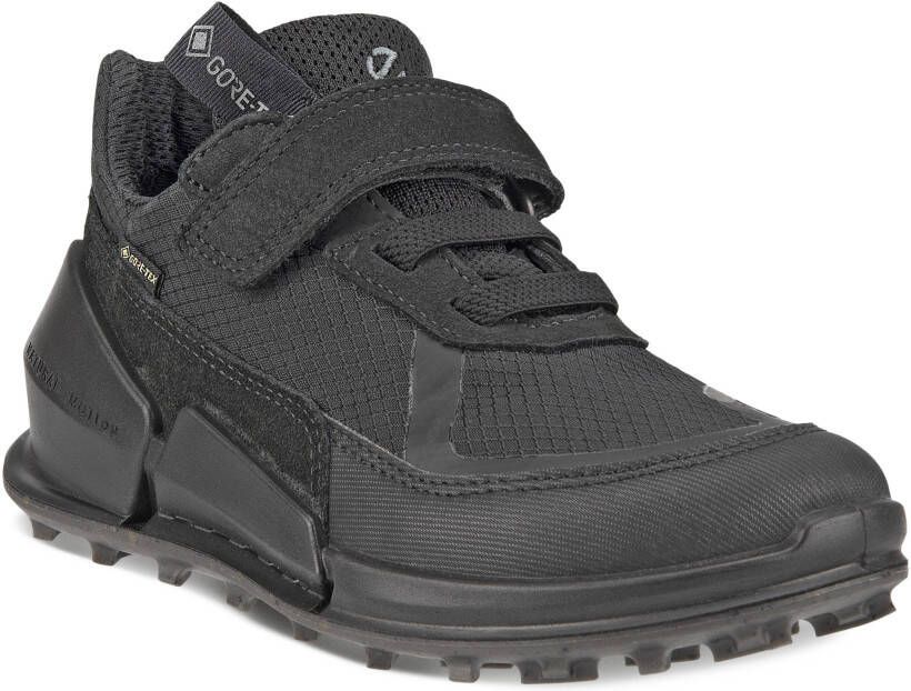 ECCO Biom K2 Kinderen sneaker van textiel met Gore-Tex Zwart Size: 28 (UK 10-10.5)