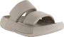 ECCO Cozmo PF W Dames leren sandaal met twee bandjes Beige Size: 36 (UK 3.5-4) - Thumbnail 1