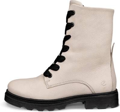 ECCO Grainer K Kinderen waterdichte leren enkellaars Beige Size: 31 (UK 12.5-13)