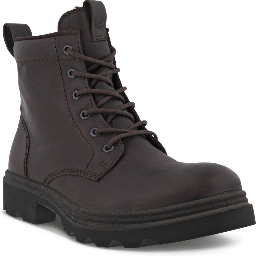 ECCO Grainer M Heren leren veterlaars Bruin Size: 45 (UK 10.5-11)