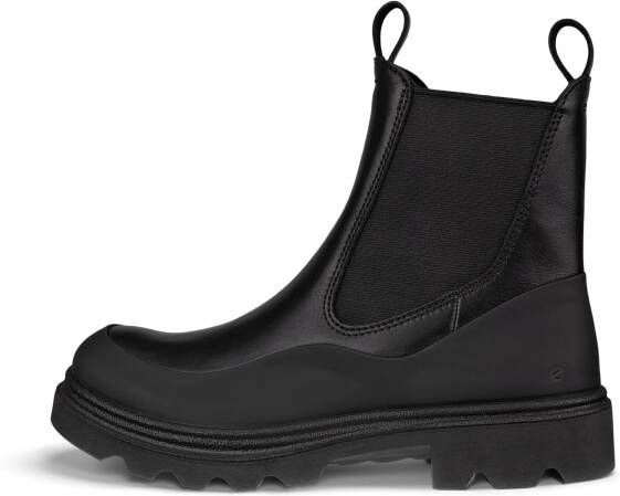 ECCO Grainer W Dames leren Chelsea boot Zwart Size: 38 (UK 5-5.5)