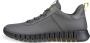 ECCO Gruuv M Heren leren sneaker Grijs Size: 45 (UK 10.5-11) - Thumbnail 1