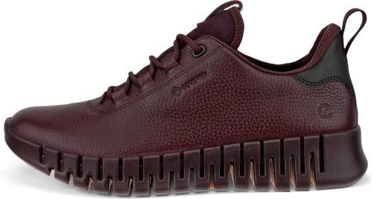 ECCO Gruuv W Dames leren sneaker met Gore-Tex Purper Size: 36 (UK 3.5-4)