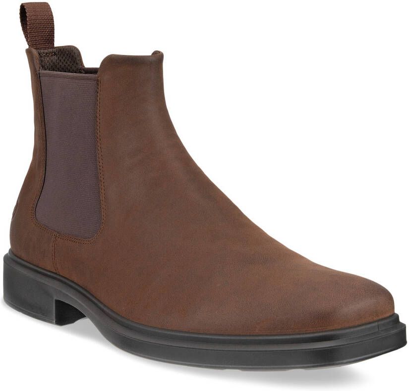 ECCO Helsinki 2 Heren nubuck Chelsea boot Bruin Size: 45 (UK 10.5-11)