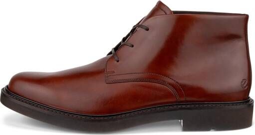 ECCO Metropole London Heren leren chukka boot Bruin Size: 45 (UK 10.5-11)