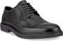 ECCO Metropole London Heren leren schoen met brogue Zwart Size: 45 (UK 10.5-11) - Thumbnail 1