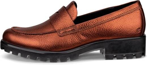 ECCO Modtray W Dames leren loafer Bruin Size: 36 (UK 3.5-4)