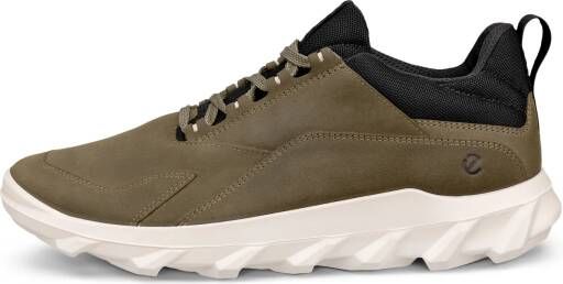 ECCO MX M Heren nubuck sneaker Groen Size: 45 (UK 10.5-11)