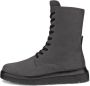 ECCO Nouvelle Dames leren veterlaars Grijs Size: 38 (UK 5-5.5) - Thumbnail 1