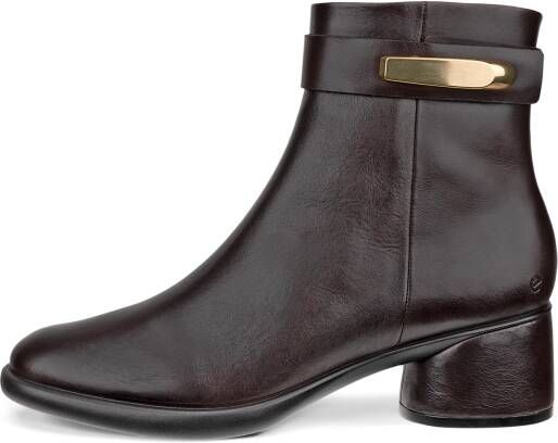 ECCO Sculpted LX 35 Dames leren enkellaars Bruin Size: 36 (UK 3.5-4)